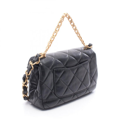 CHANEL Matelasse Small Flap Bag Black