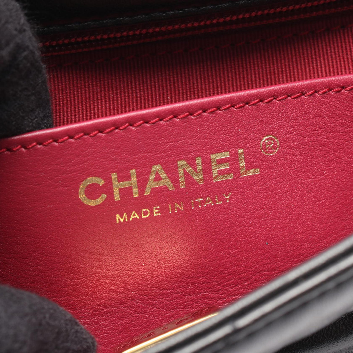 CHANEL Matelasse Small Flap Bag Black