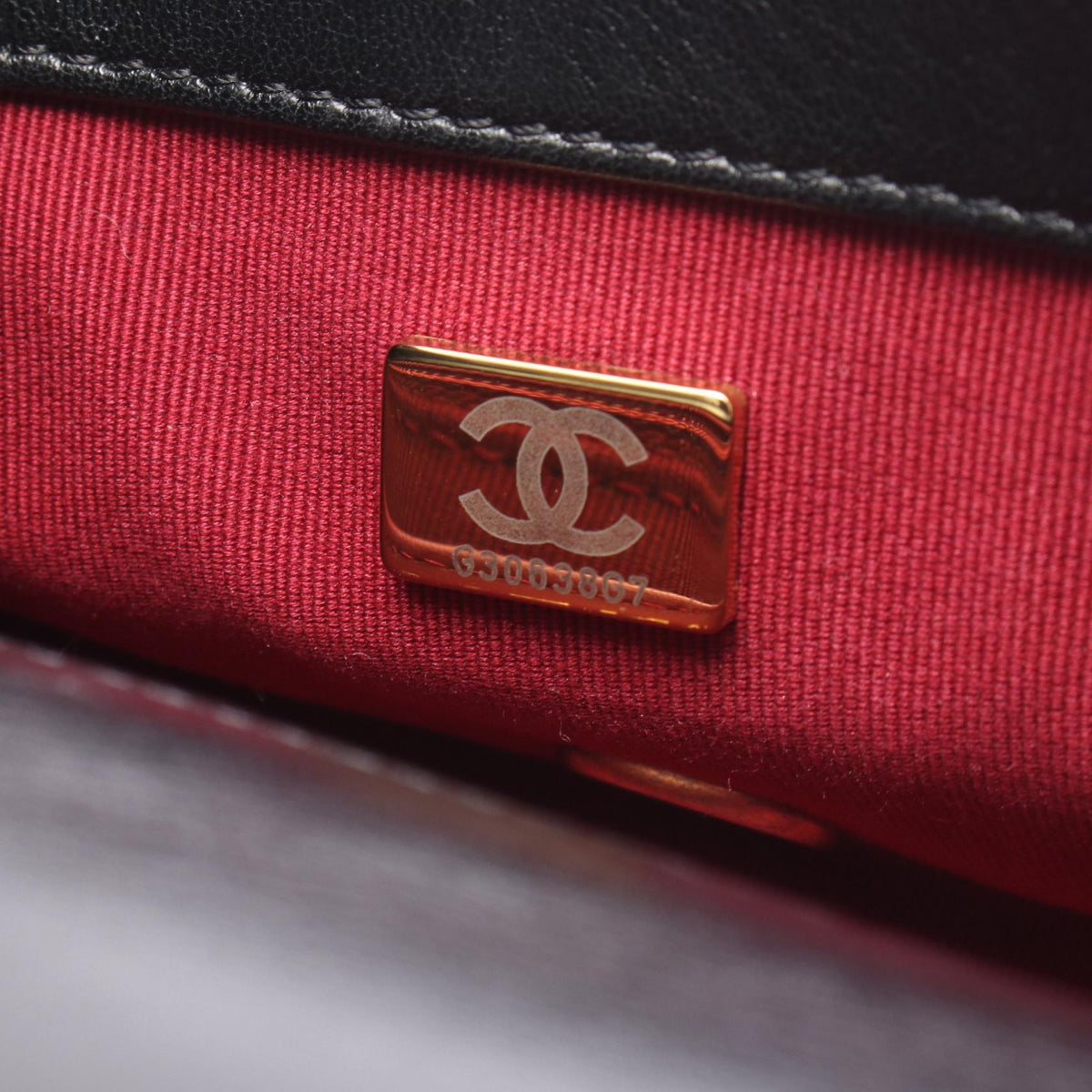 CHANEL Matelasse Small Flap Bag Black