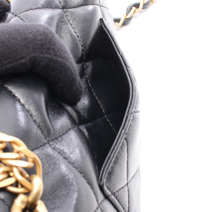 CHANEL Matelasse Small Flap Bag Black