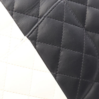 CHANEL Black Lambskin Shoulder Bag