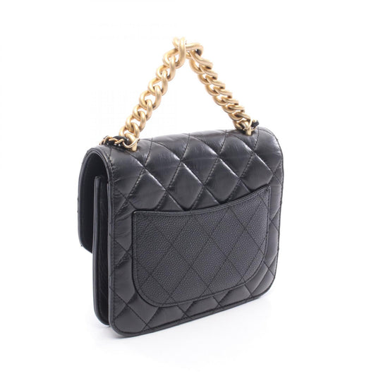 CHANEL Matelasse Lambskin Bag Black