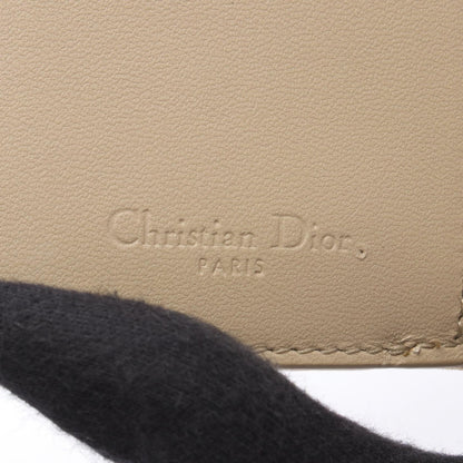 Dior Lady Dior Cannage Wallet Gold