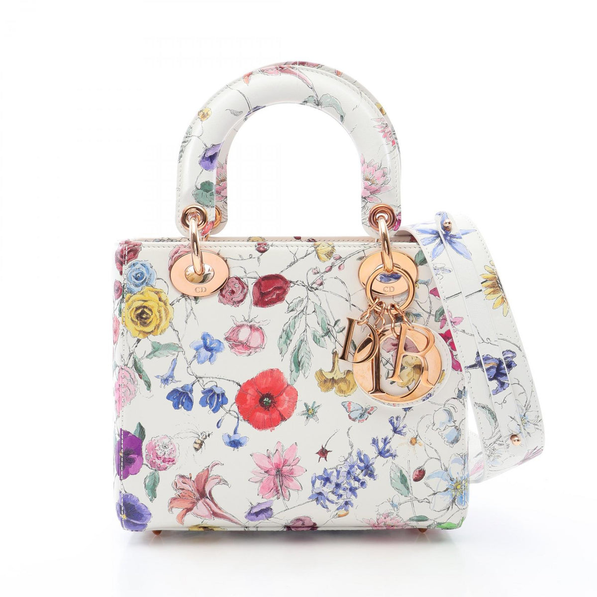 Dior Lady Dior My ABCDior Bag White