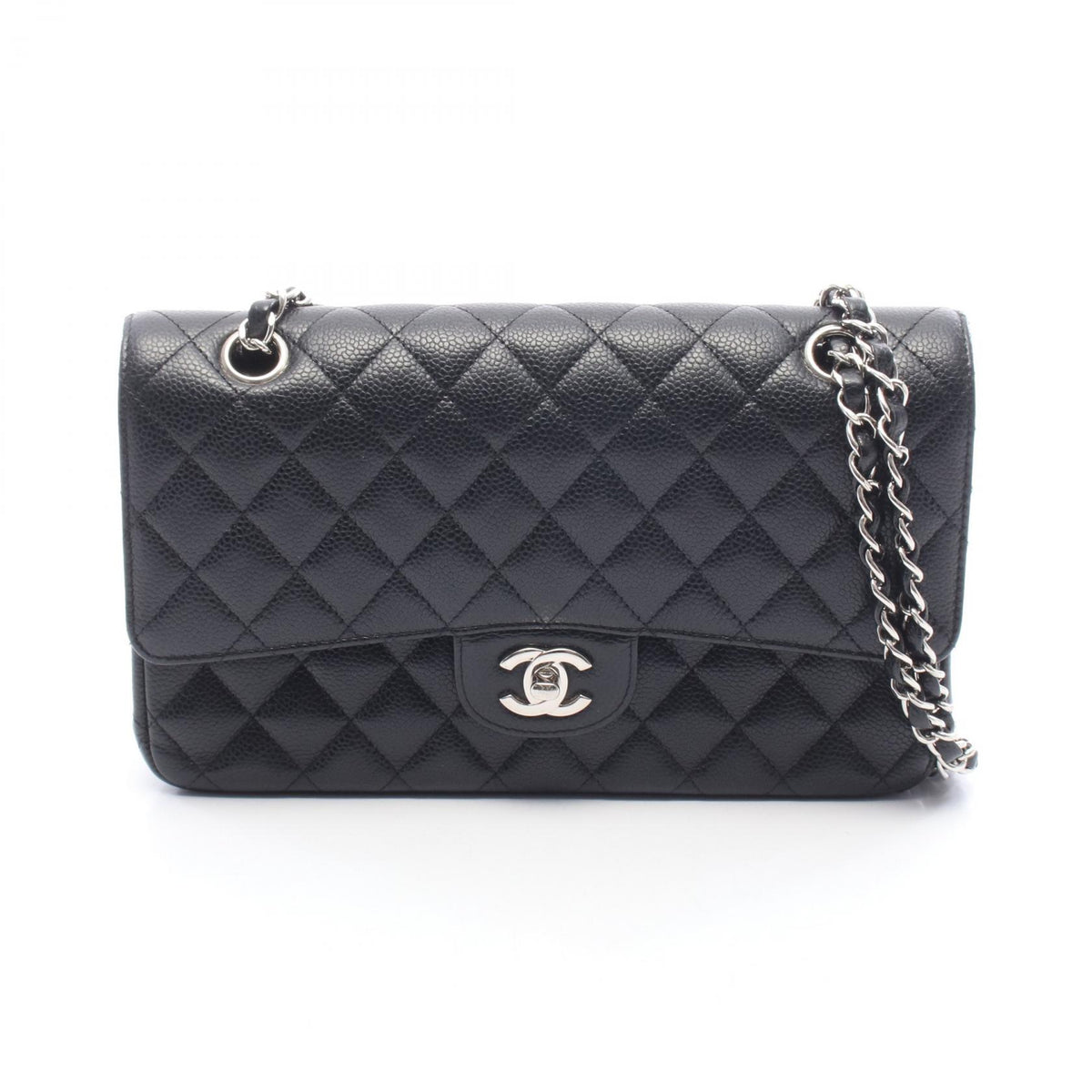 CHANEL Matelasse W Flap Shoulder Bag
