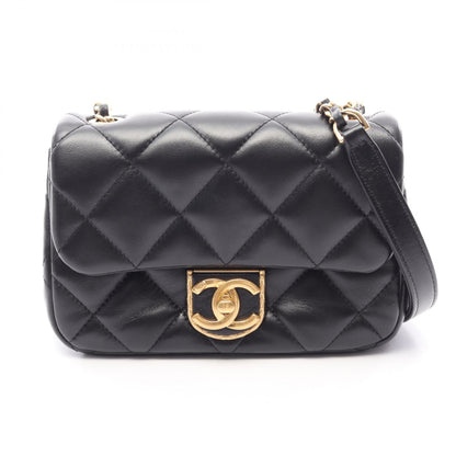 CHANEL Matelasse Small Flap Bag Black
