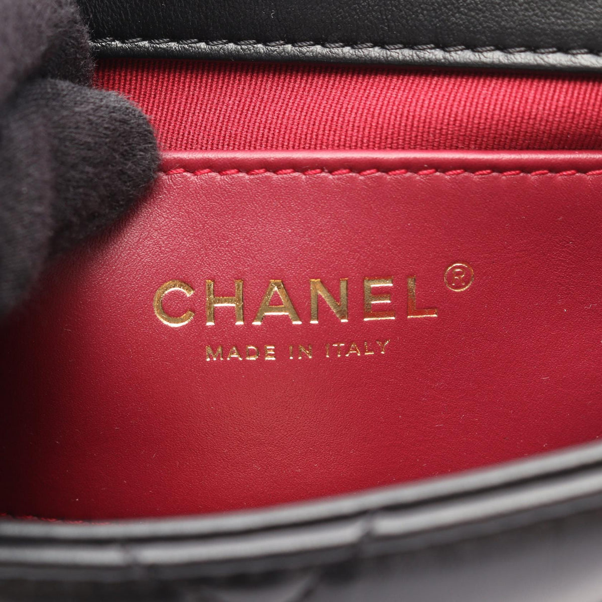 CHANEL Matelasse Small Flap Bag Black
