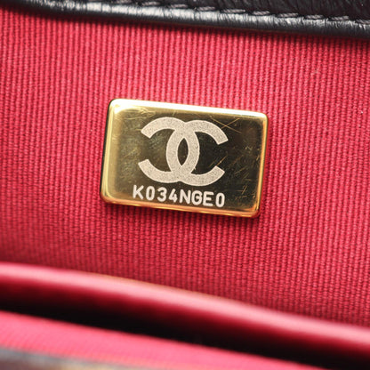 CHANEL Matelasse Small Flap Bag Black