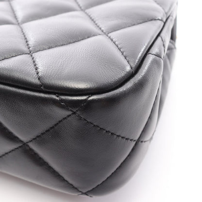 CHANEL Matelasse Small Flap Bag Black