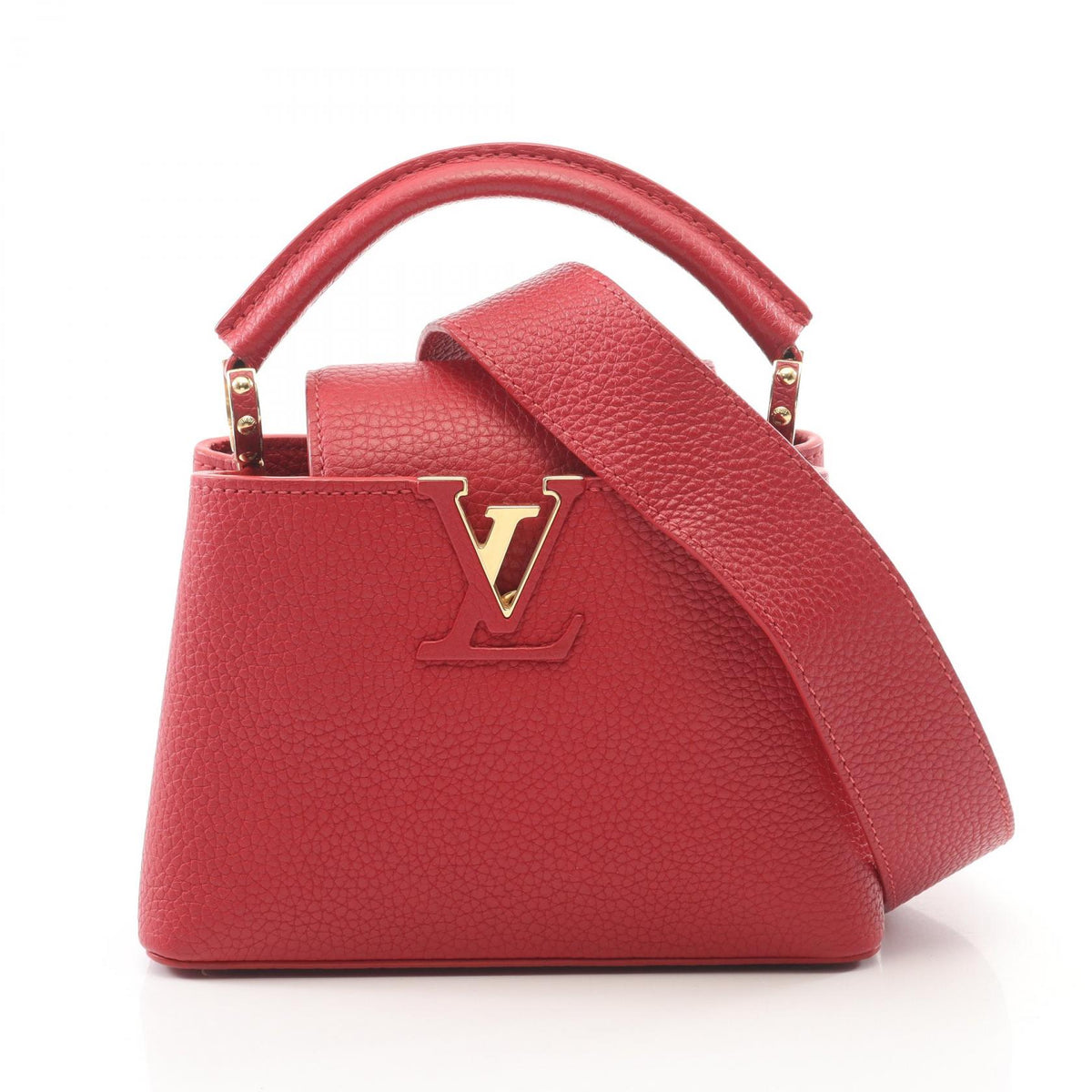 LOUIS VUITTON Capucines Leather Handbag