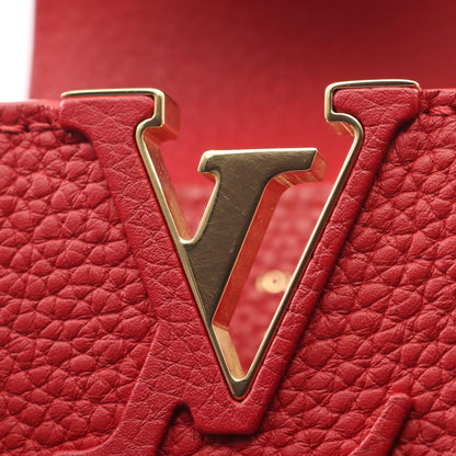 LOUIS VUITTON Capucines Leather Handbag