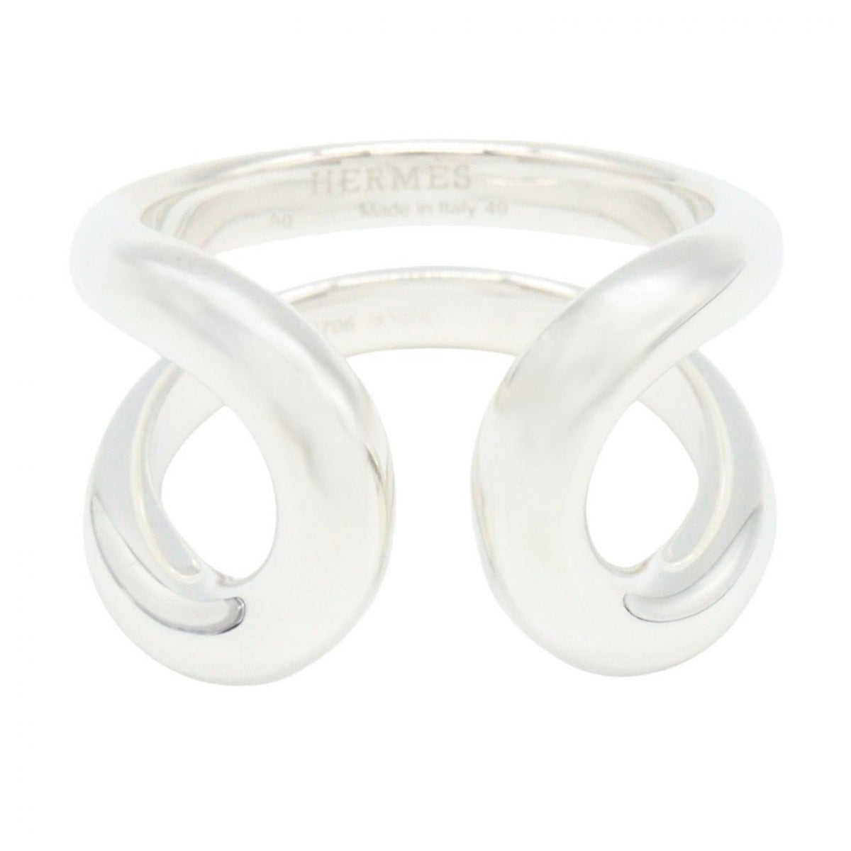 HERMES Lima PM Ring Silver925 Size JP 8