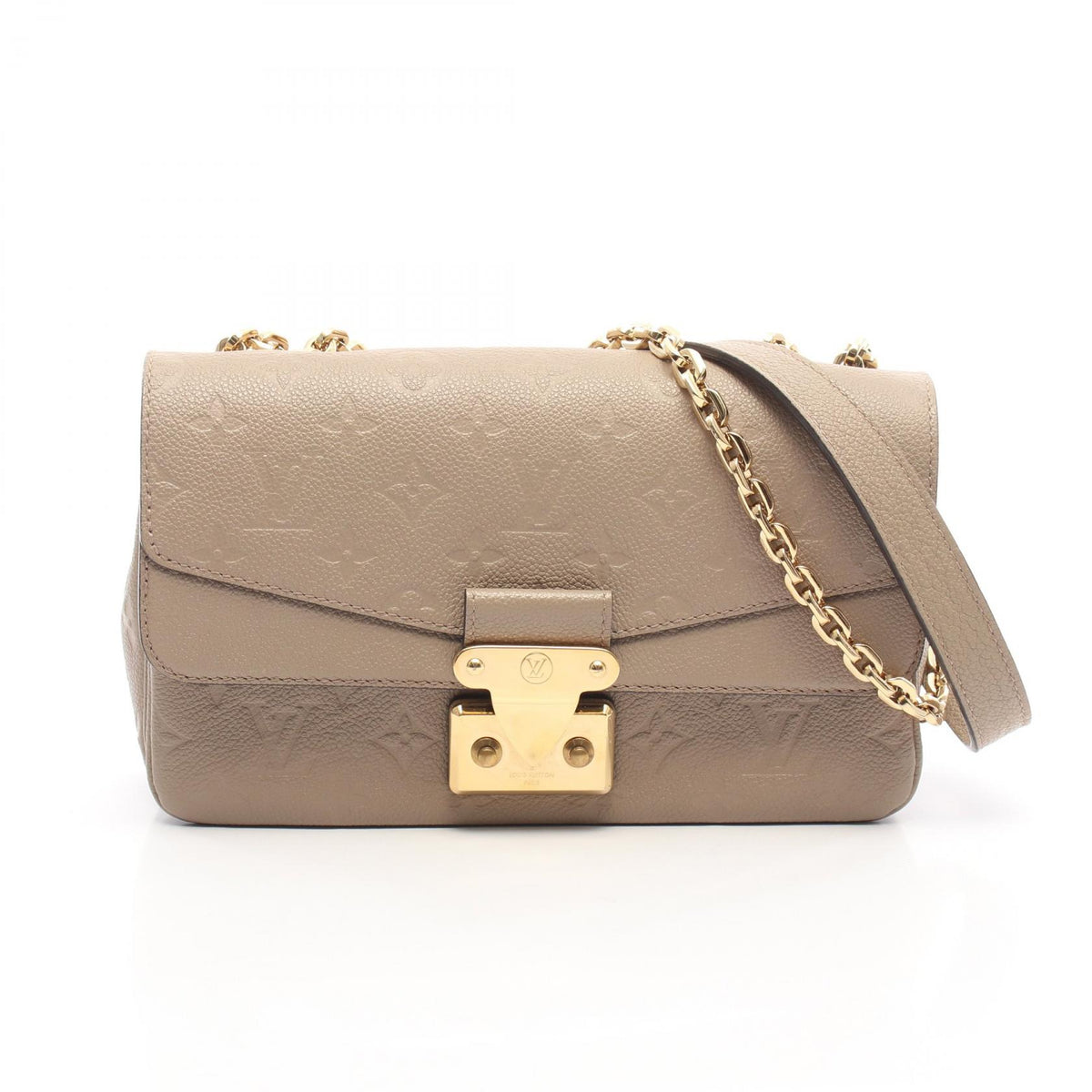 LOUIS VUITTON Marceau Monogram Bag Beige