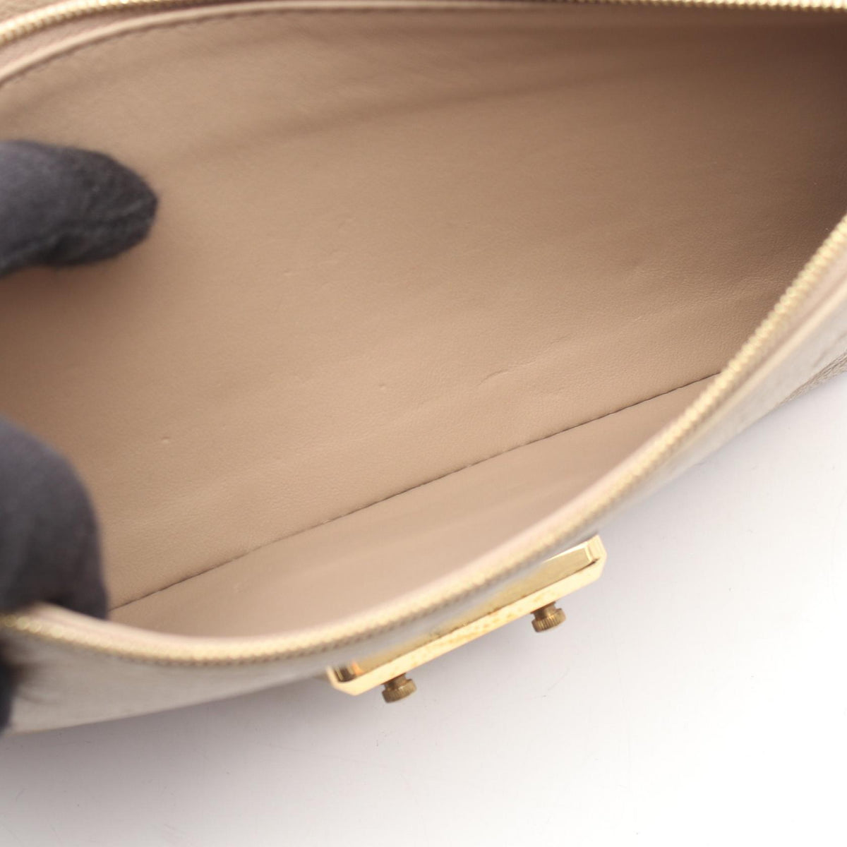 LOUIS VUITTON Marceau Monogram Bag Beige