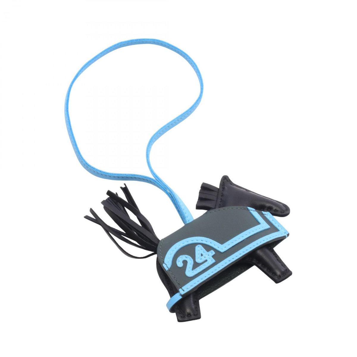 HERMES Rodeo PM Agneau Milo Charm