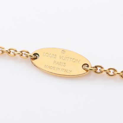 LOUIS VUITTON Essential V Gold Plated Necklace