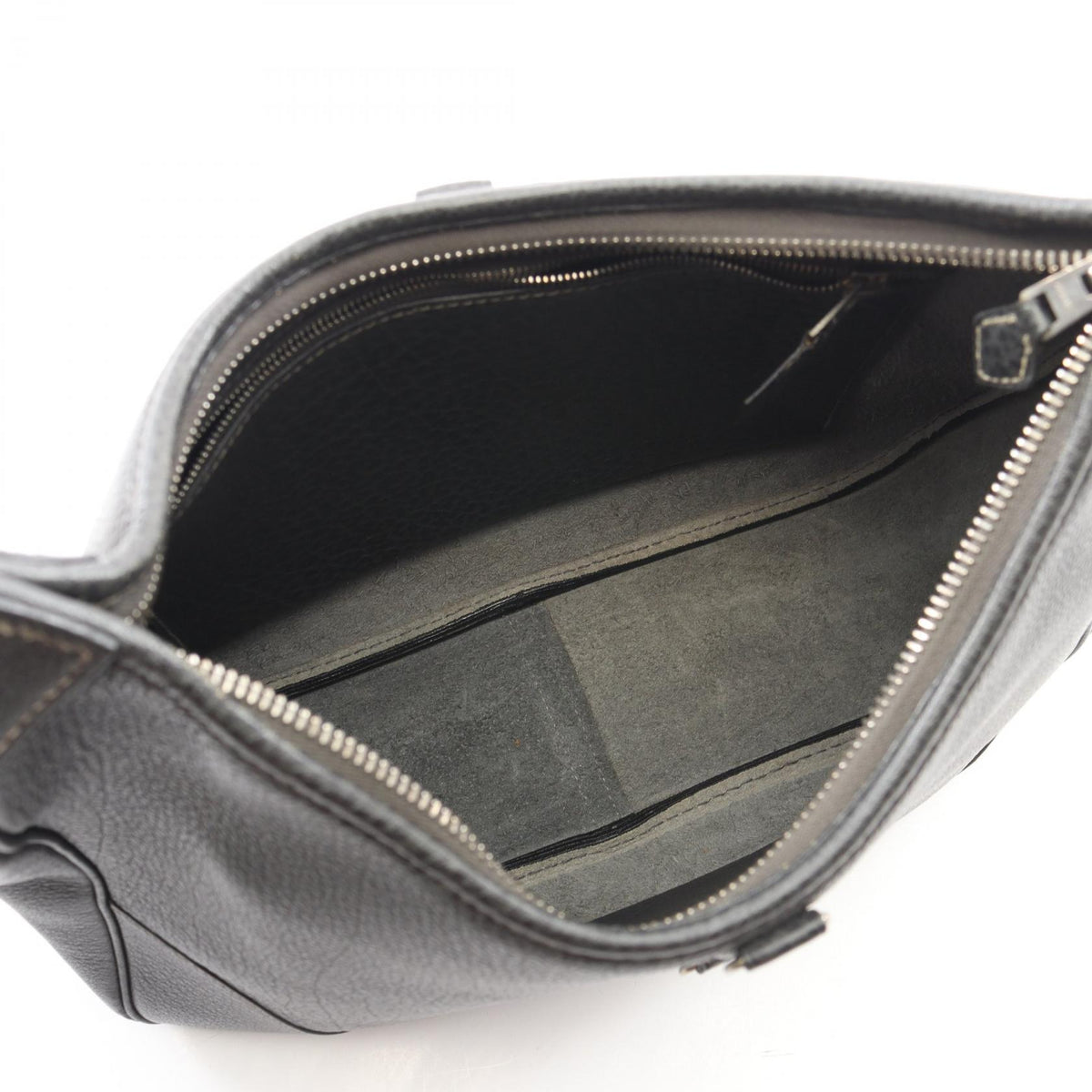 HERMES Trim 31 Graphite Shoulder Bag