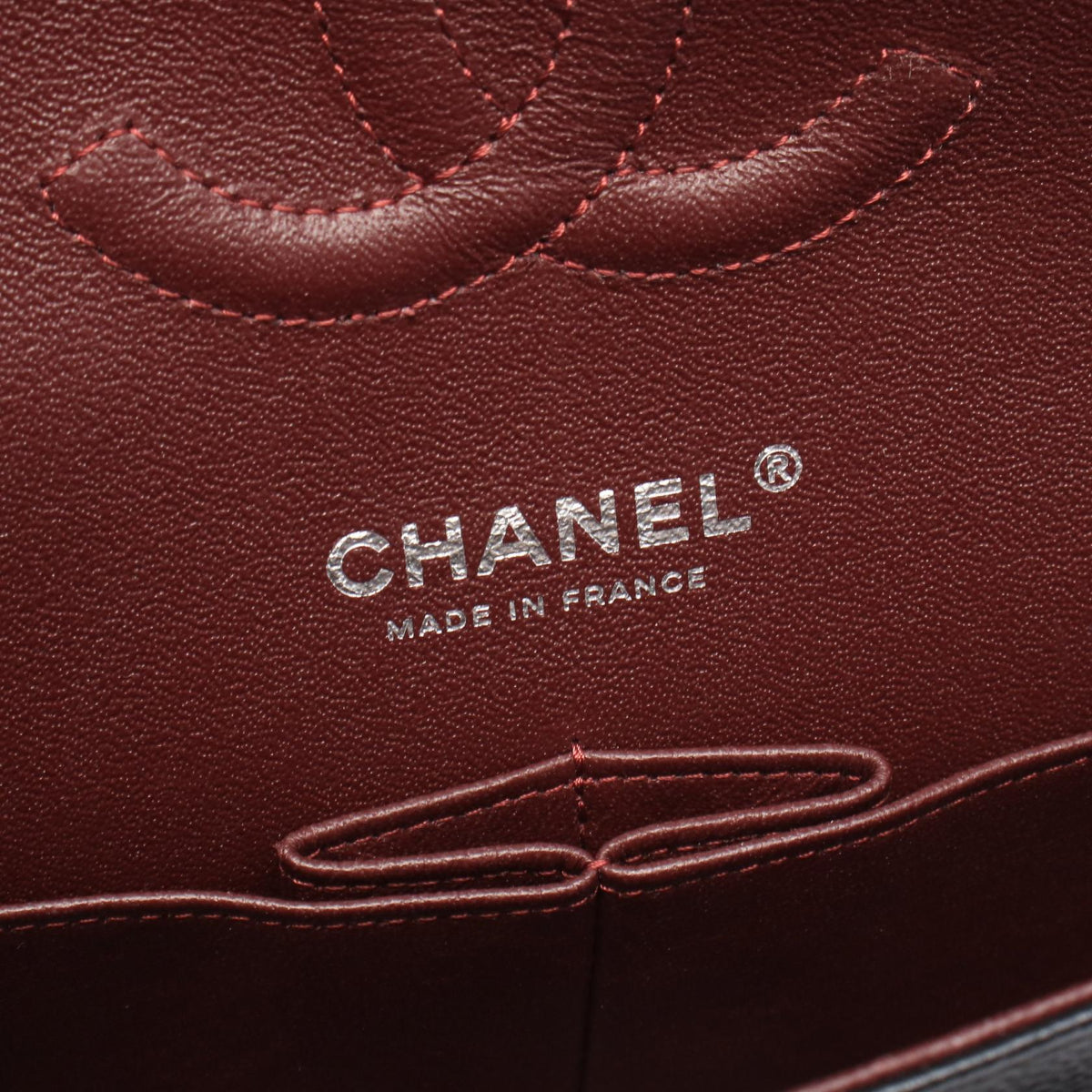 CHANEL Matelassé Double Flap Caviar Skin Shoulder Bag