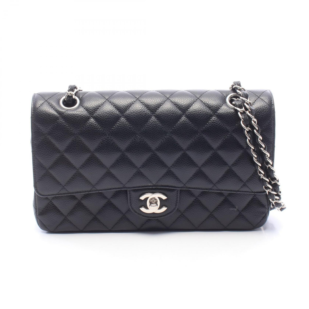 CHANEL Matelasse W Flap Shoulder Bag