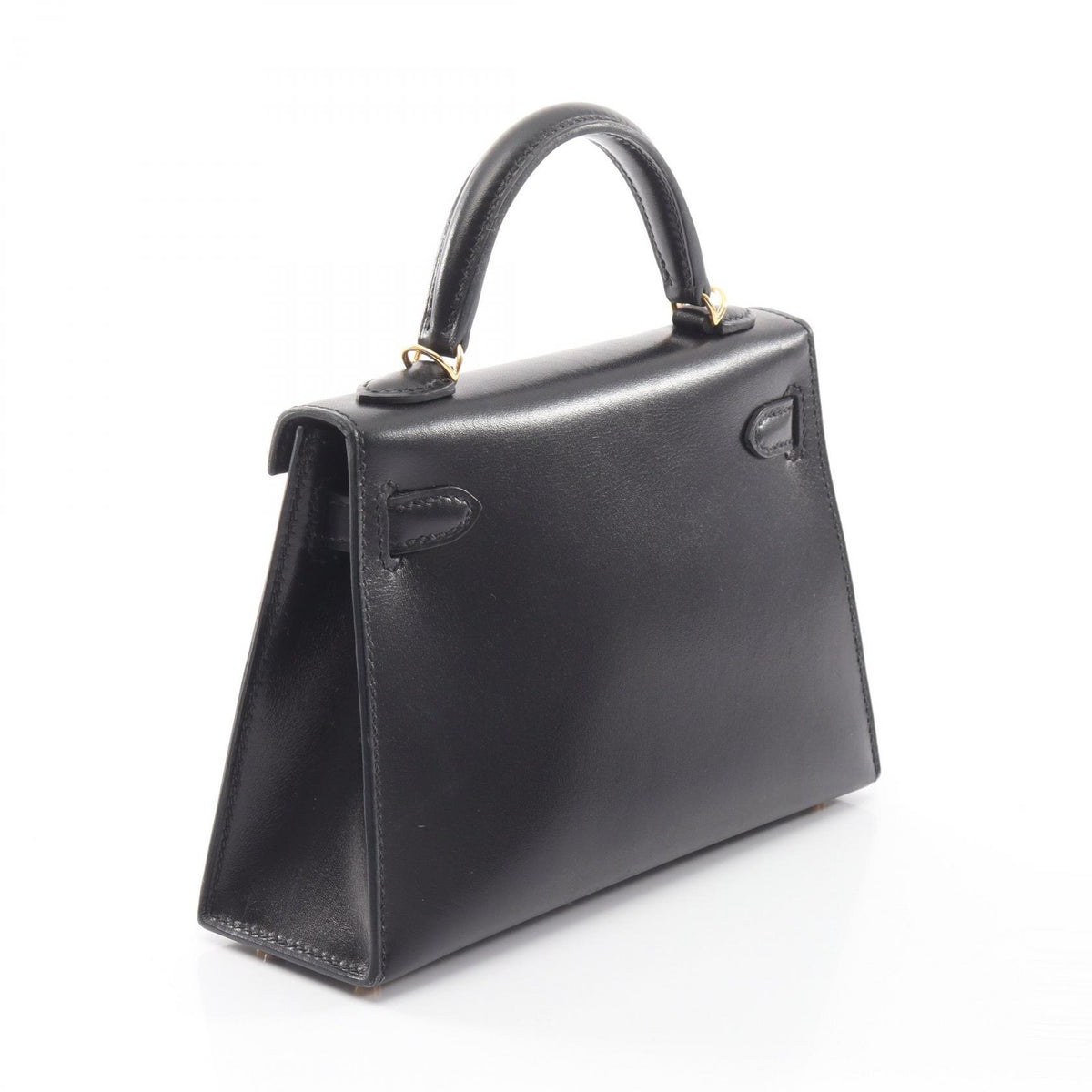HERMES Mini Kelly II Box Calf 2WAY Handbag