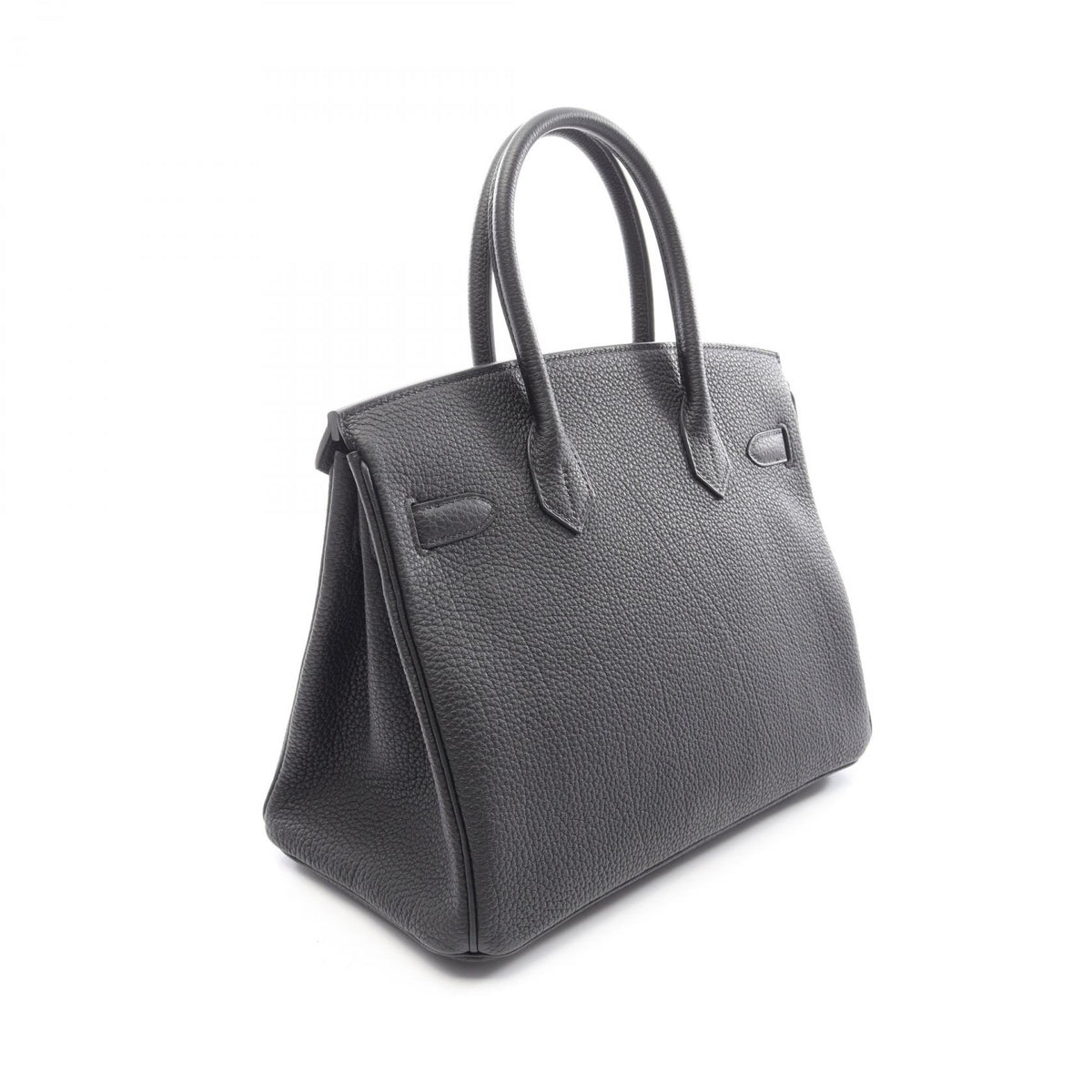 HERMES Birkin 30 Togo Leather Bag Black