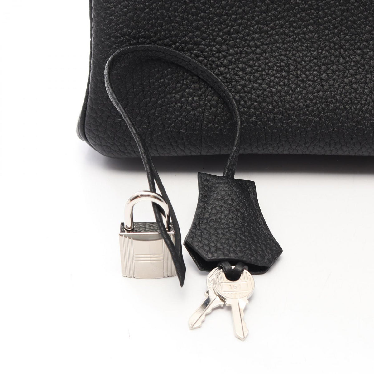 HERMES Birkin 30 Togo Leather Bag Black