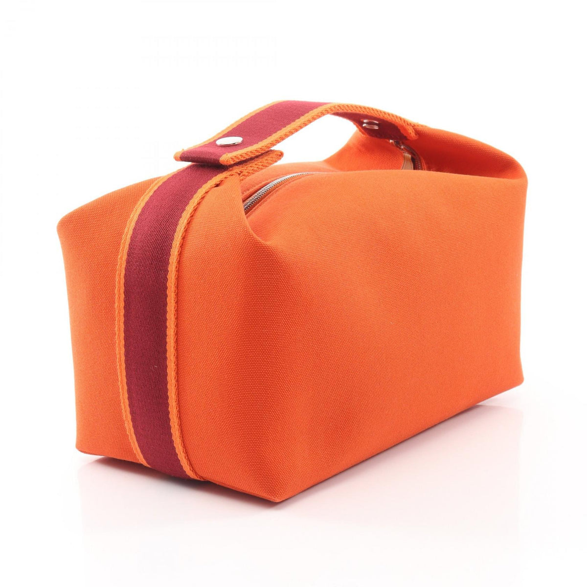 HERMES Bride-a-Brac GM Canvas Bag Orange