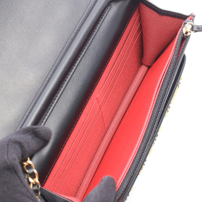 CHANEL Matelasse Logo Shoulder Bag