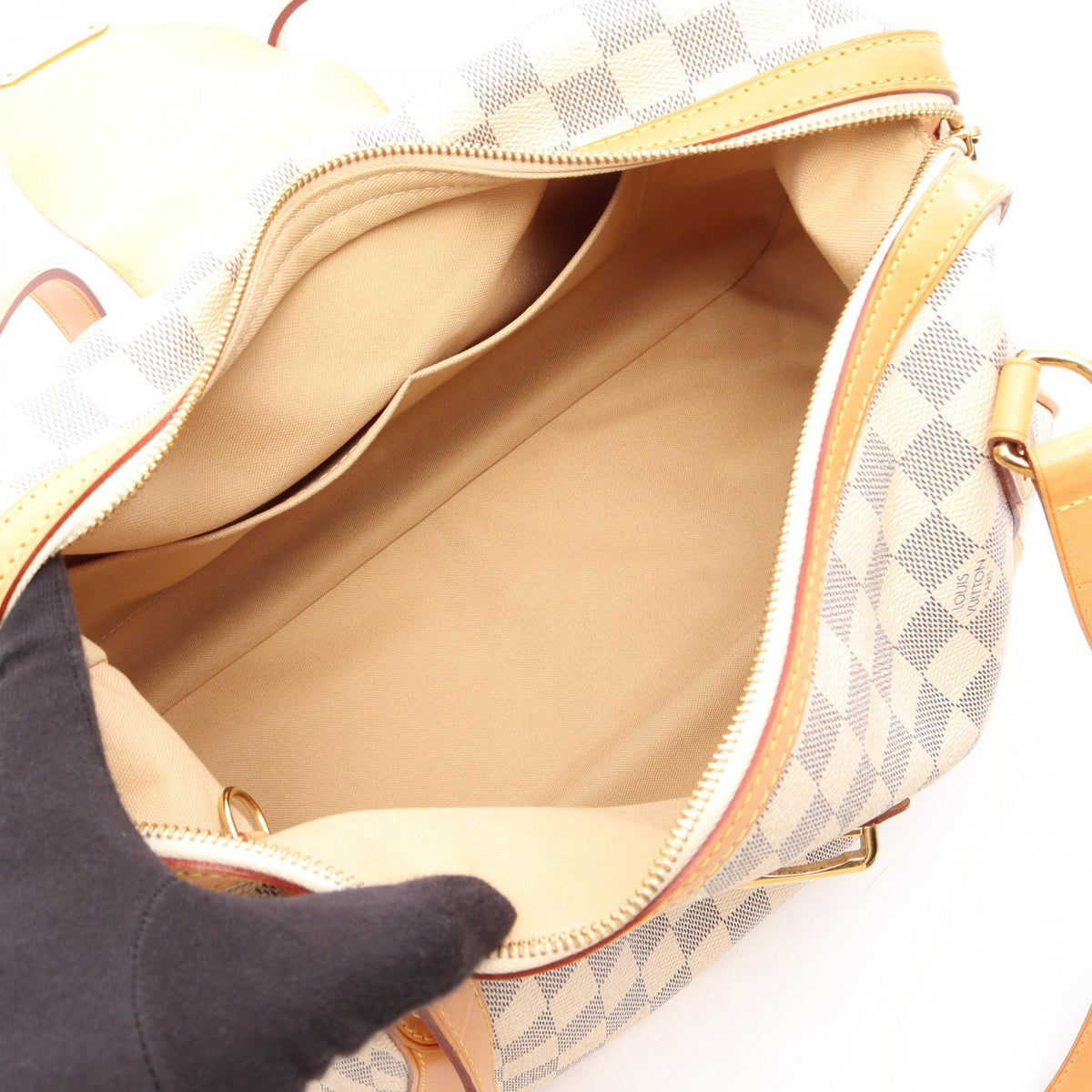 LOUIS VUITTON Stresa PM Damier Bag White