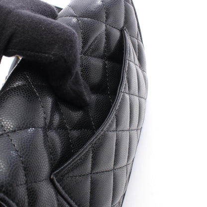 CHANEL Matelasse Caviar Skin Bag Black