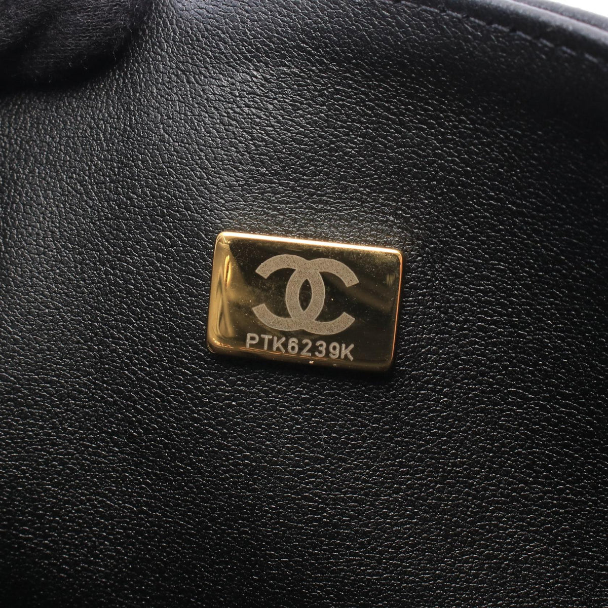 CHANEL Matelassé Double Flap Bag Black