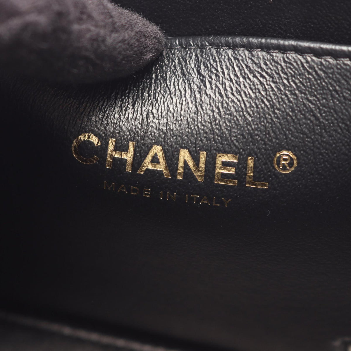 CHANEL Matelasse Caviar Skin Vanity Bag