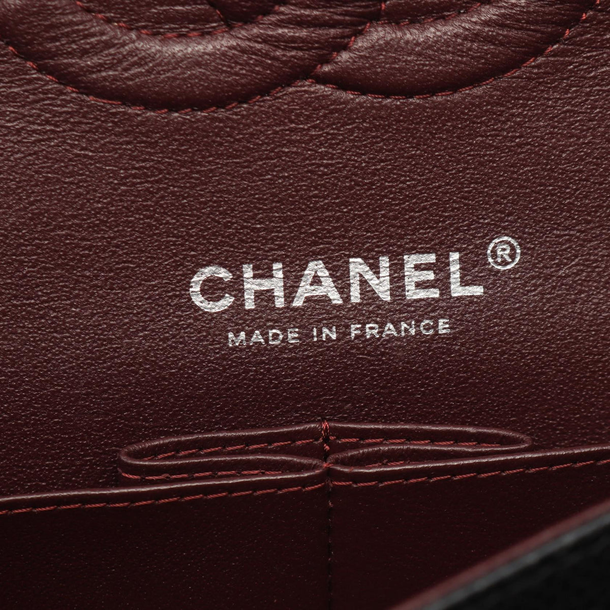 CHANEL Black Caviar Matelasse Shoulder Bag