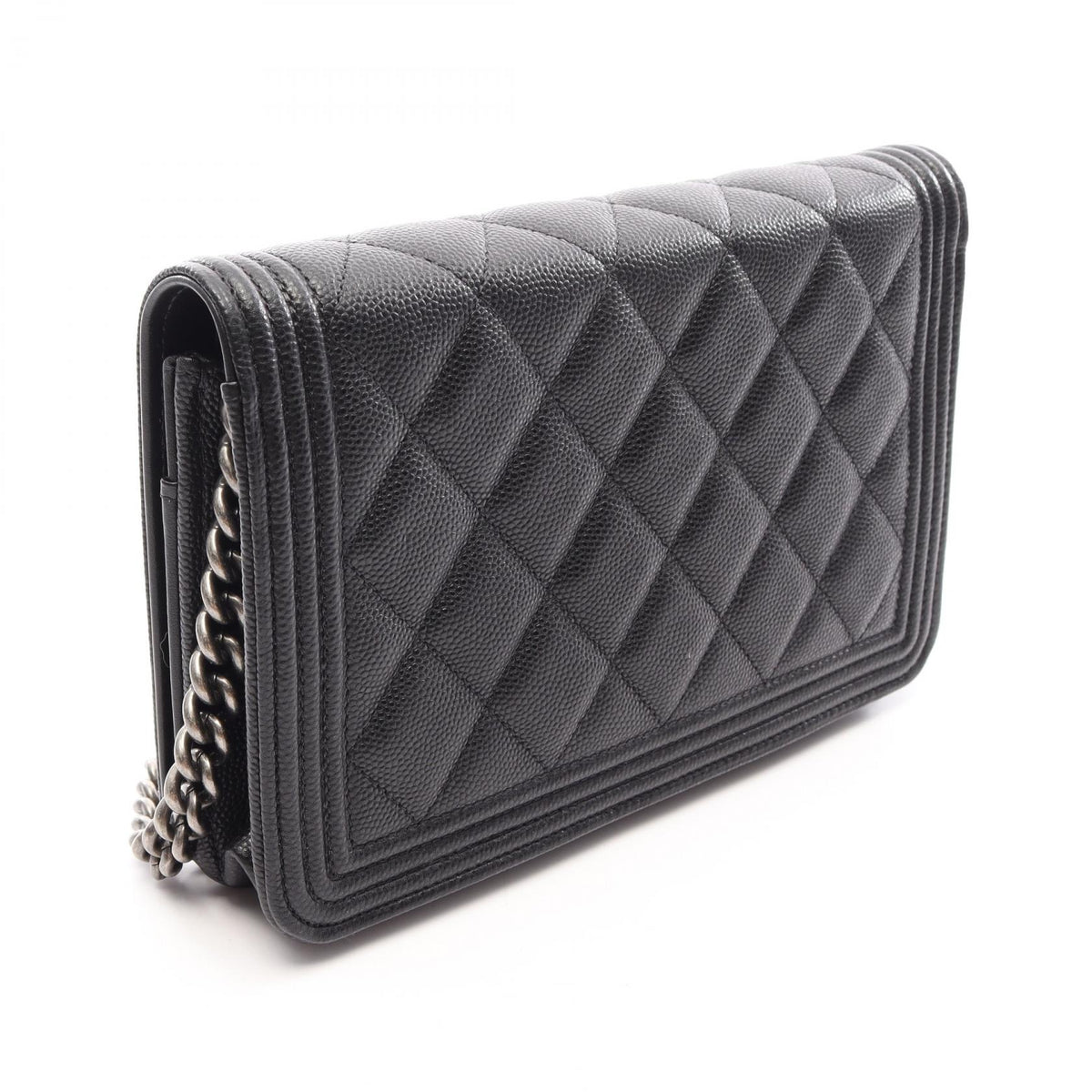 CHANEL Boy Chanel Matelasse Bag Black