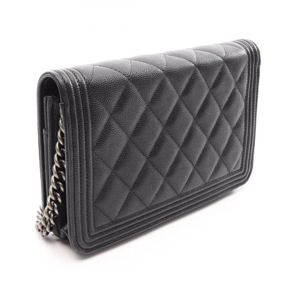 CHANEL Boy Chanel Matelasse Bag Black