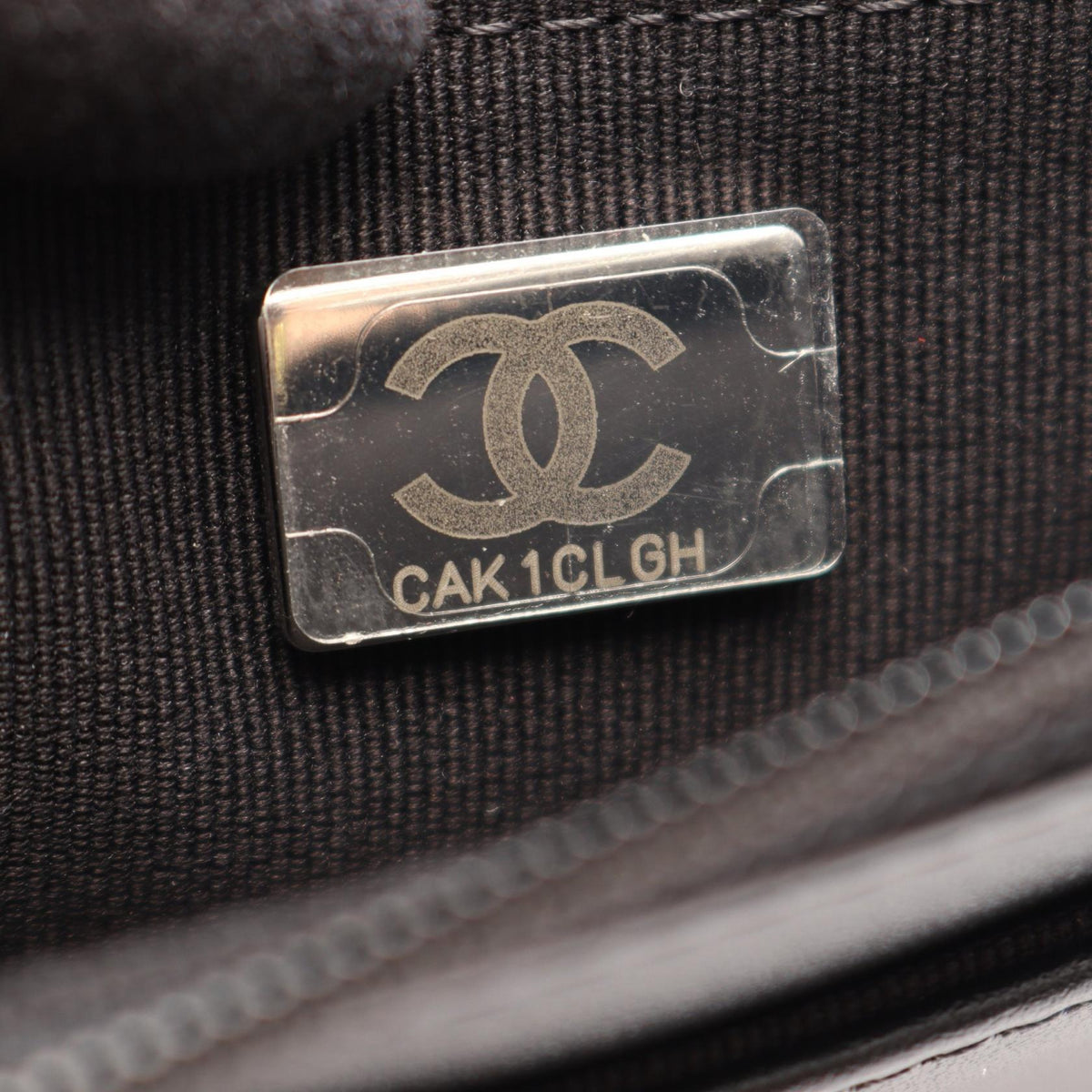 CHANEL Boy Chanel Matelasse Bag Black