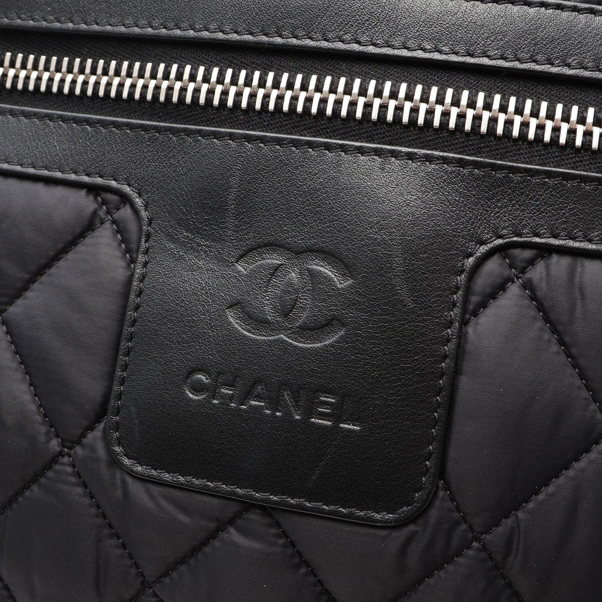CHANEL Coco Cocoon MM Nylon Tote Bag