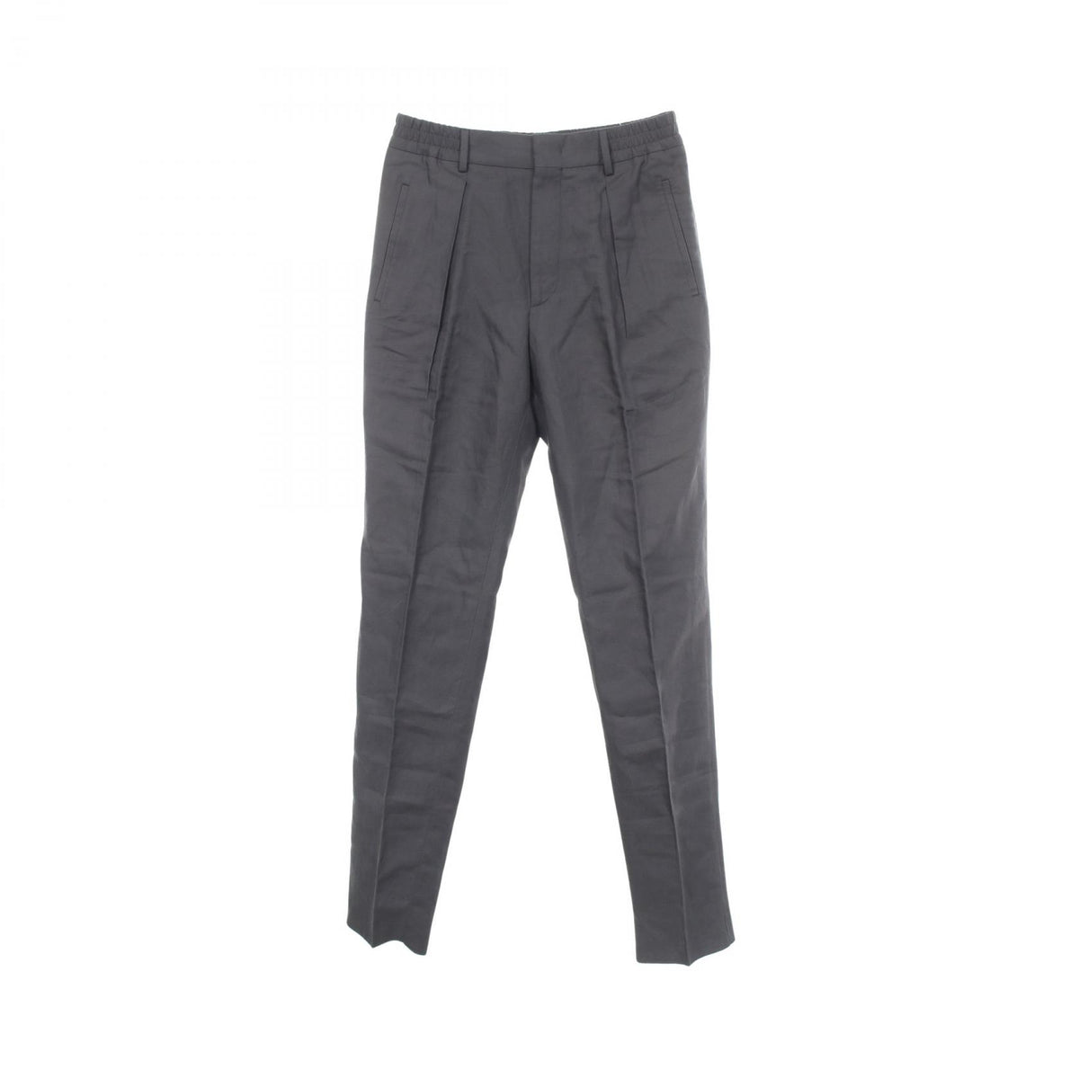 FENDI Gray Lyocell Pants Size 46
