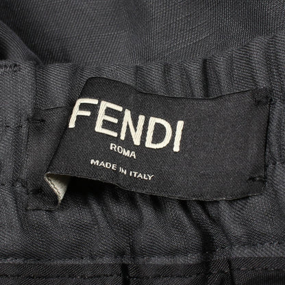 FENDI Gray Lyocell Pants Size 46