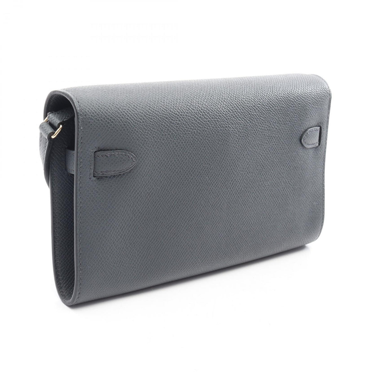 HERMES Kelly To Go Gris Misty Shoulder Bag