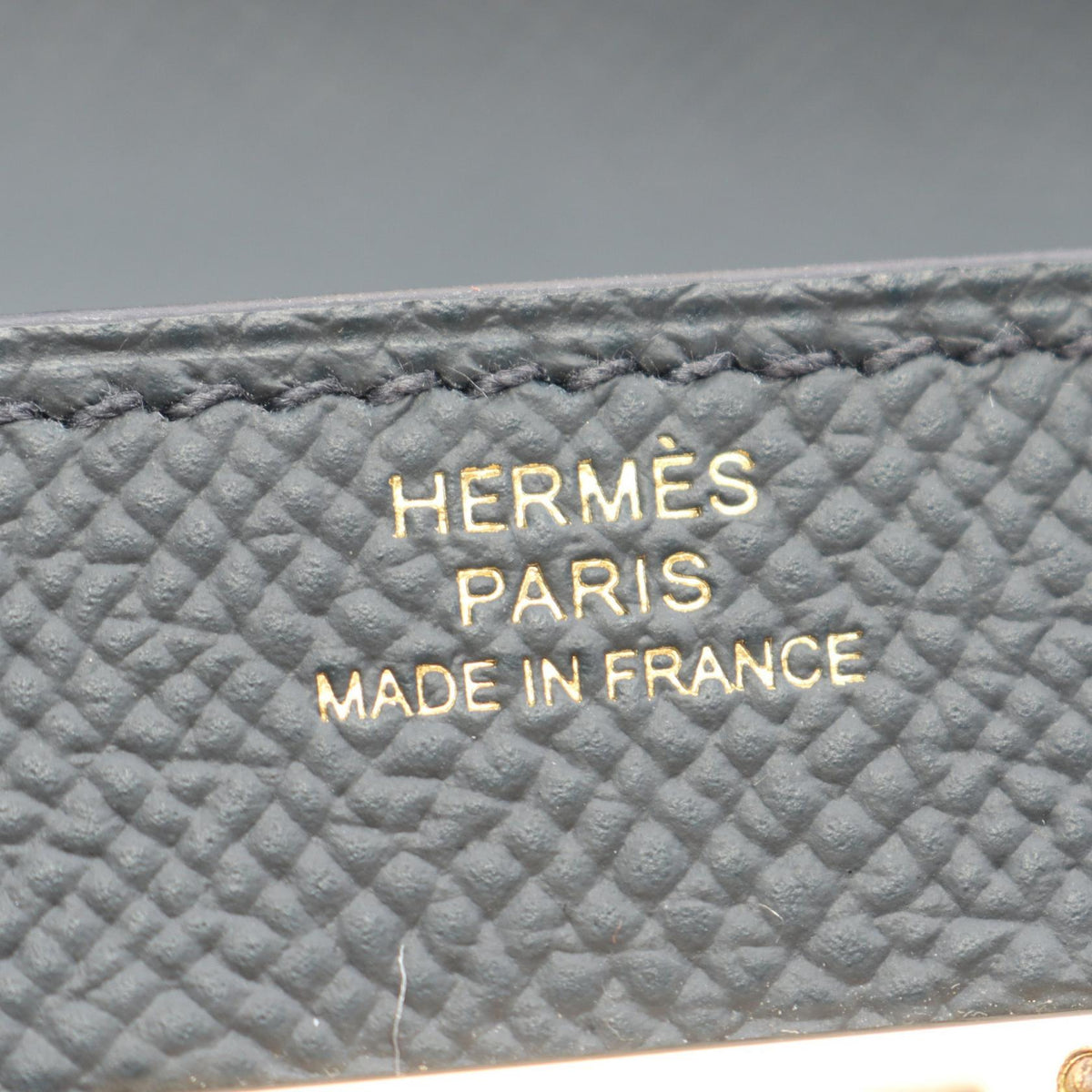 HERMES Kelly To Go Gris Misty Shoulder Bag