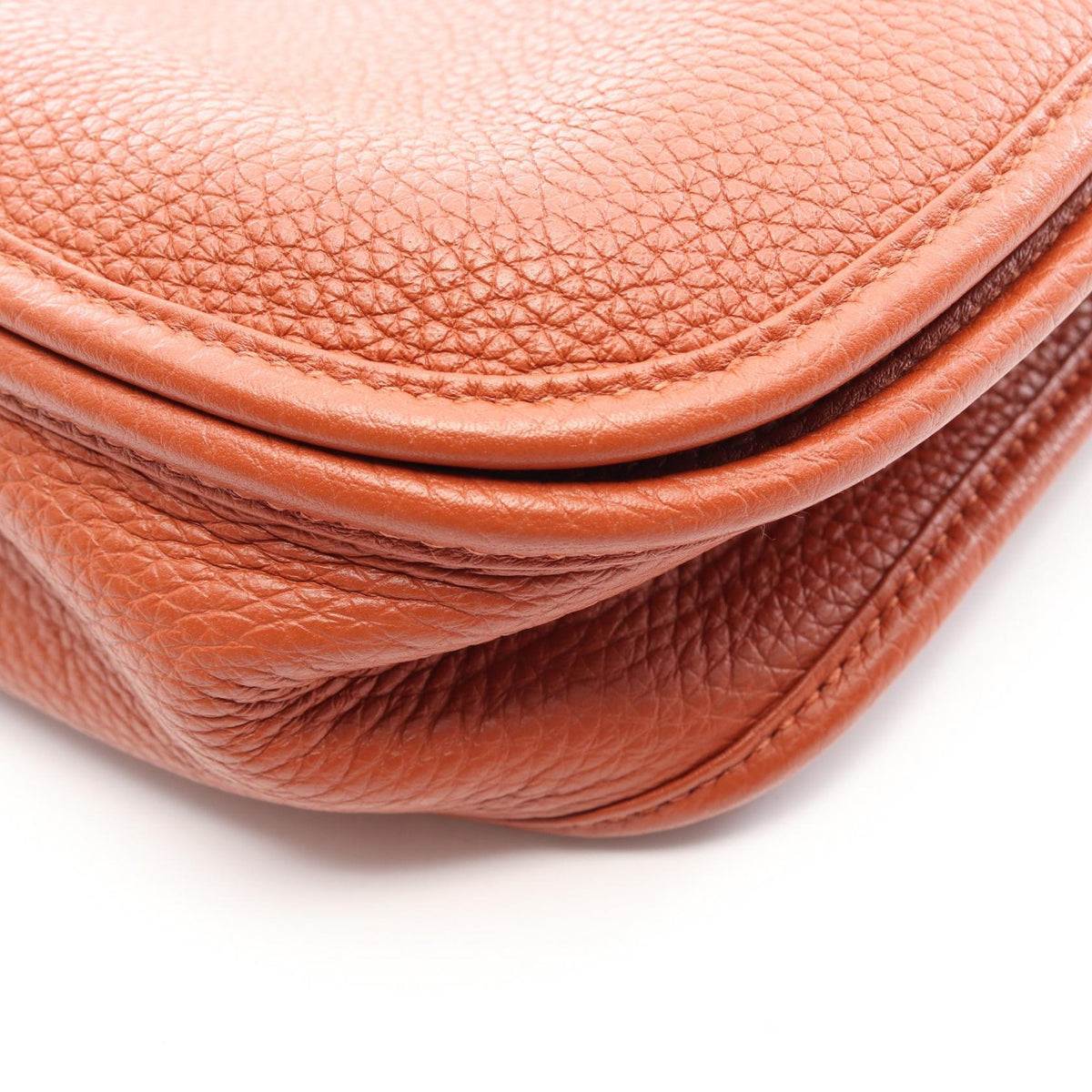 HERMES Evelyne 3 Troi PM Brique Shoulder Bag Size PM