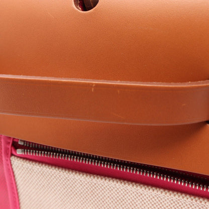 HERMES Herbag Zip PM Toile H Handle Bag