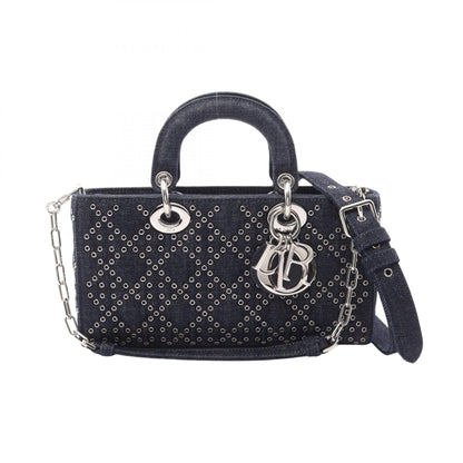 Dior Lady D-Joy Blue Denim 3WAY Handbag