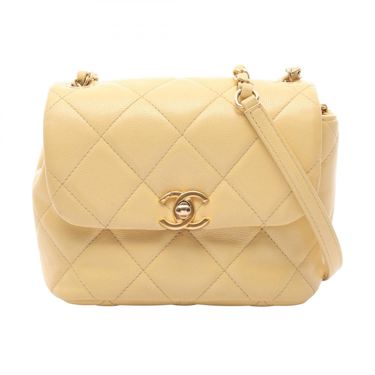 CHANEL Matelasse Mini Leather Shoulder Bag