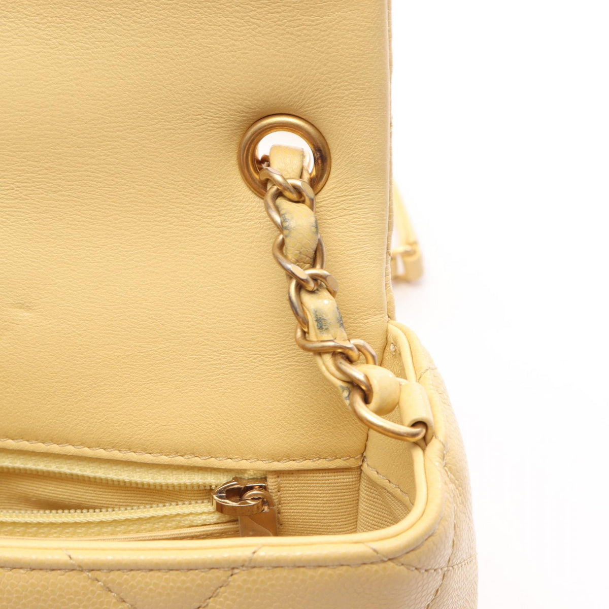 CHANEL Matelasse Mini Leather Shoulder Bag