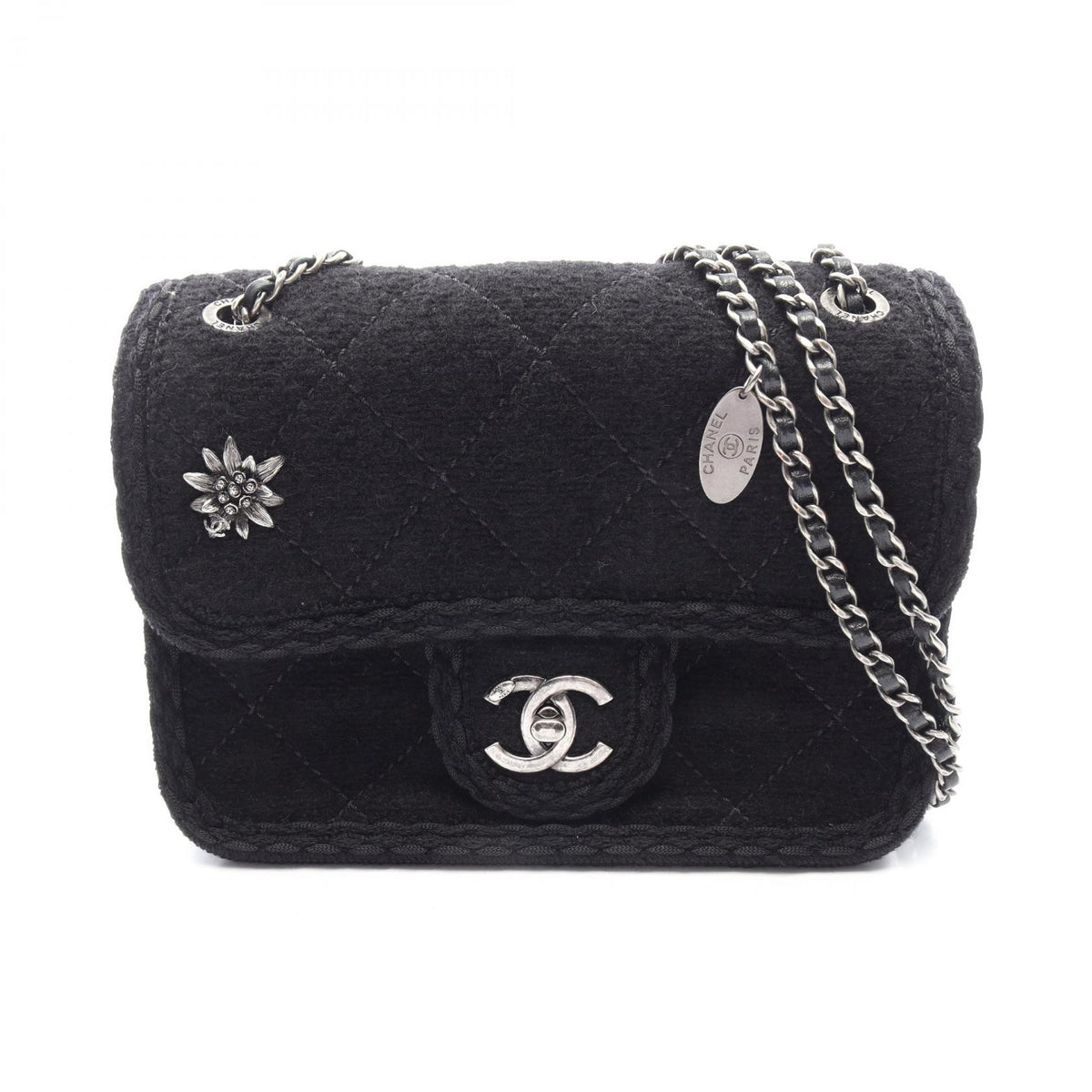 CHANEL Matelasse Edelweiss Shoulder Bag