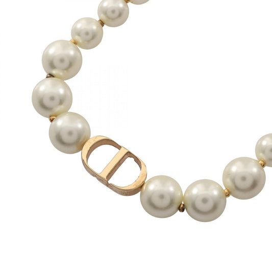 Dior 30 Montaigne Gold Pearl Necklace