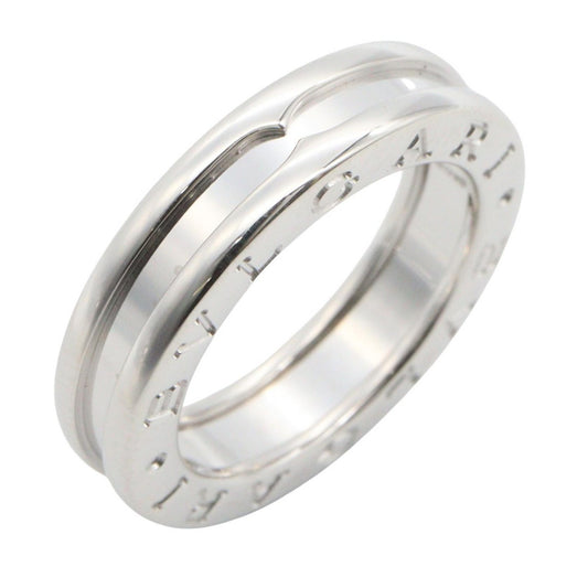 BVLGARI B-zero1 1-Band K18WG Ring Silver Size JP 7.5