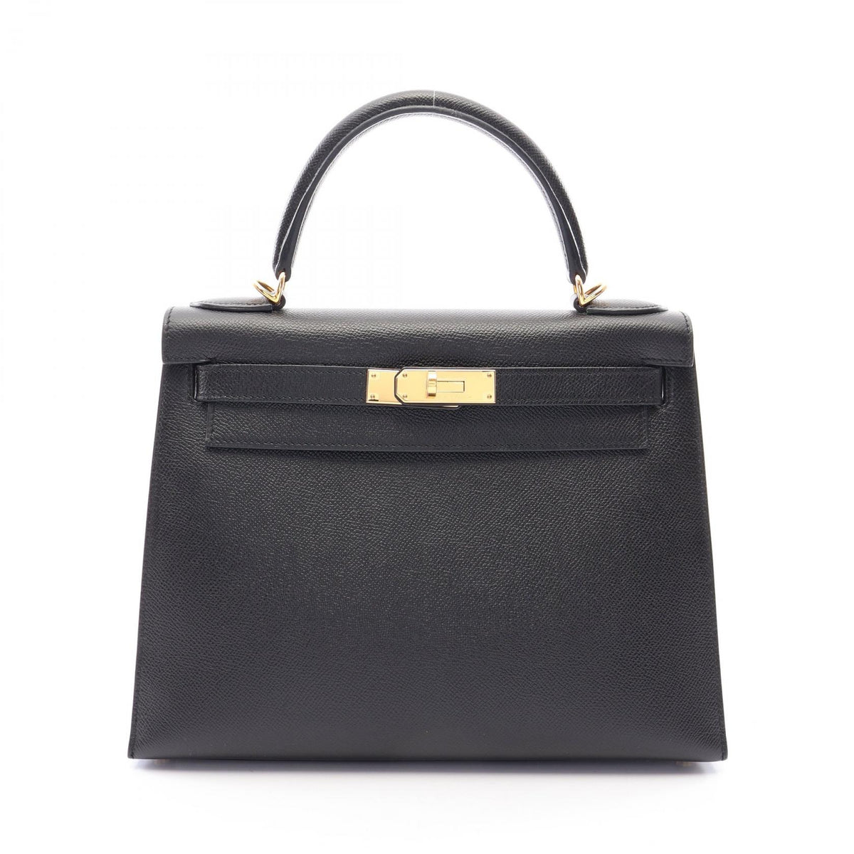 HERMES Kelly 28 Sellier Leather Handbag